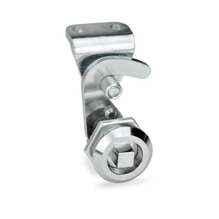 J.W. WINCO JW Winco GN115.8-VK7-18-H1-CR-2 Cam Latch, Hook Style 115.8-VK7-18-H1-CR-2